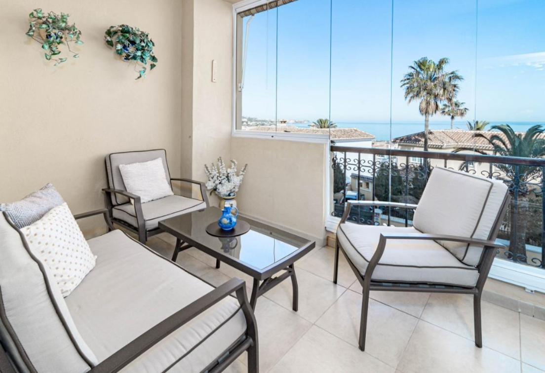 La Cala De Mijas Sea View Apartment With Pool In Mijas By Costarentals - Ref 219 Bagian luar foto