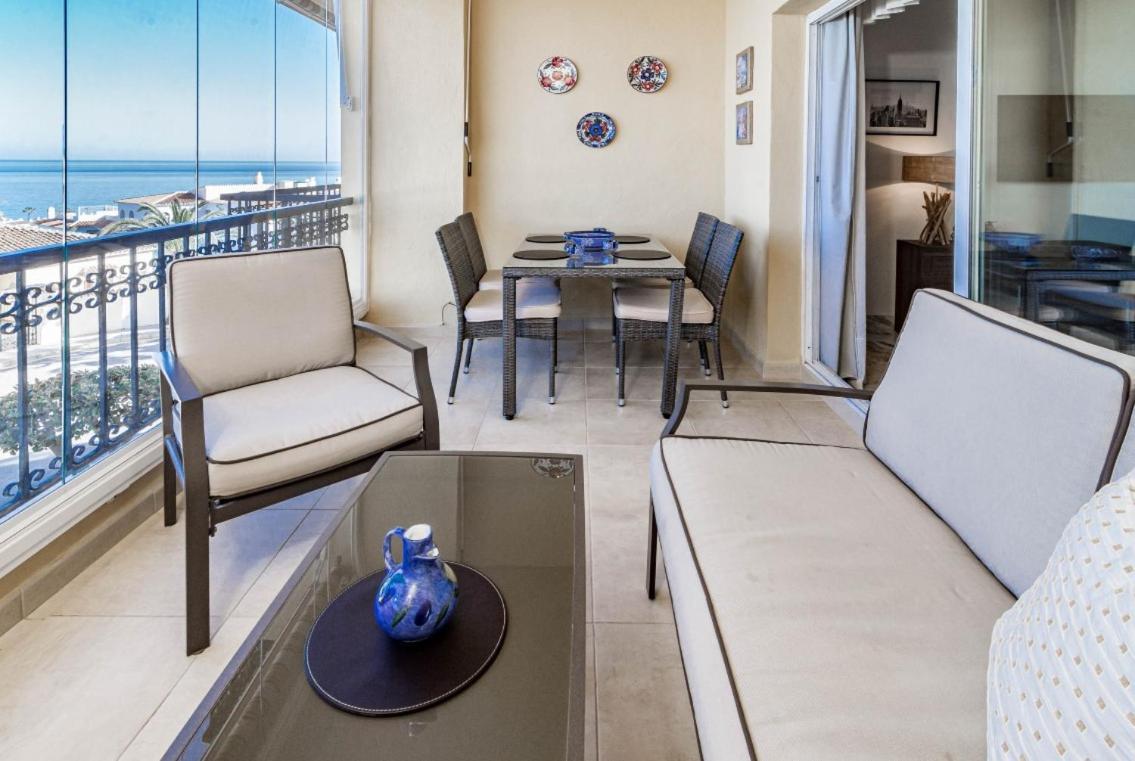 La Cala De Mijas Sea View Apartment With Pool In Mijas By Costarentals - Ref 219 Bagian luar foto